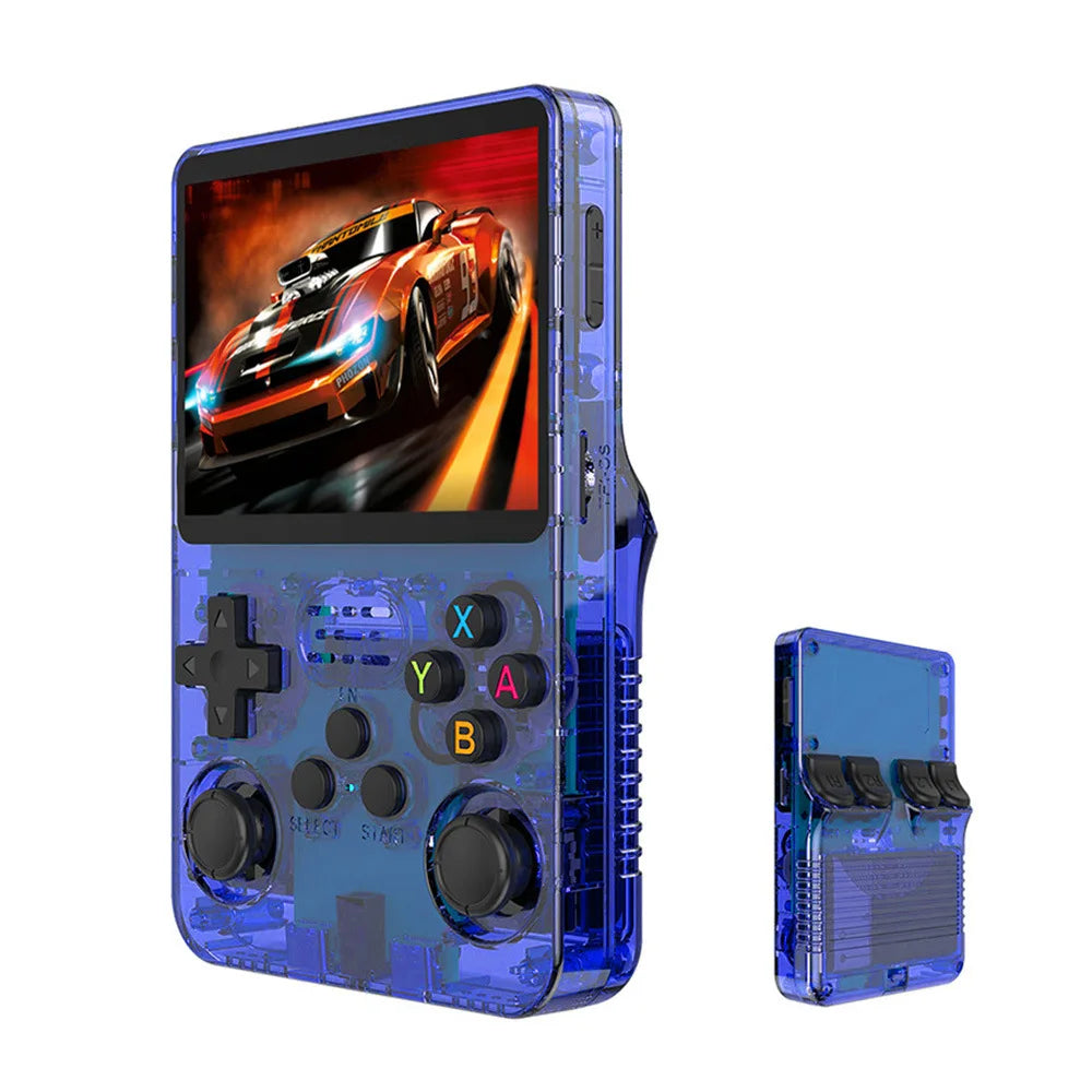 R36S Retro Handheld Video Game Console ARKOS System 3.5 Inch IPS Screen Classic Portable Pocket Video Player 128G Games Boy Gift