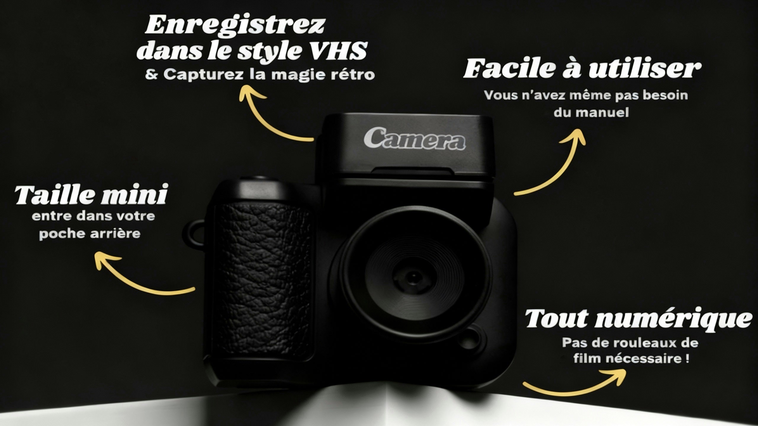 Mini appareil photo rétro